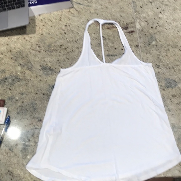 White halter top tank top - Picture 2 of 2